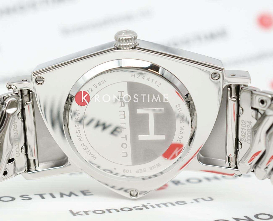 Часы Hamilton Ventura Quartz H24411142 — нержавеющая сталь, мужские