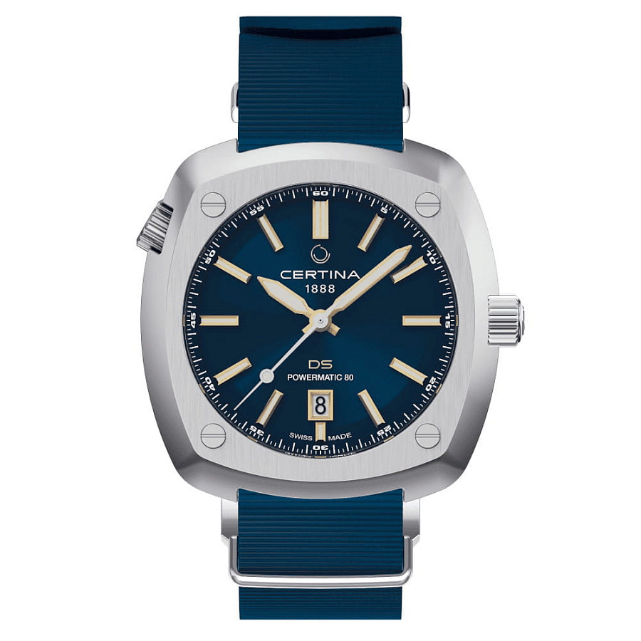 Часы Certina DS+ C041.407.19.041.01 — нержавеющая сталь, мужские