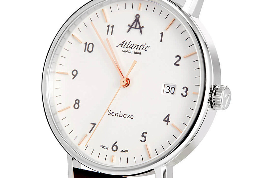 Часы Atlantic Seabase 60352.41.25R — металл сталь, Швейцария
