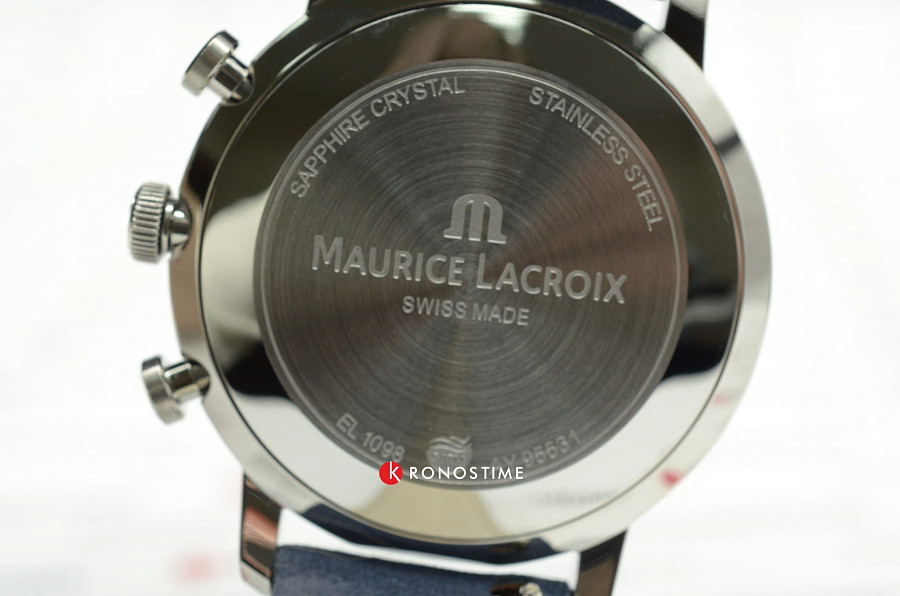 Часы Maurice Lacroix Eliros Chronograph EL1098-SS001-114-1 — Швейцария, кварцевые