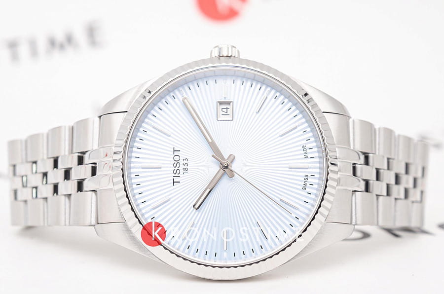 Часы Tissot Ballade 40mm T156.410.11.351.00 — кварцевые, сталь металл