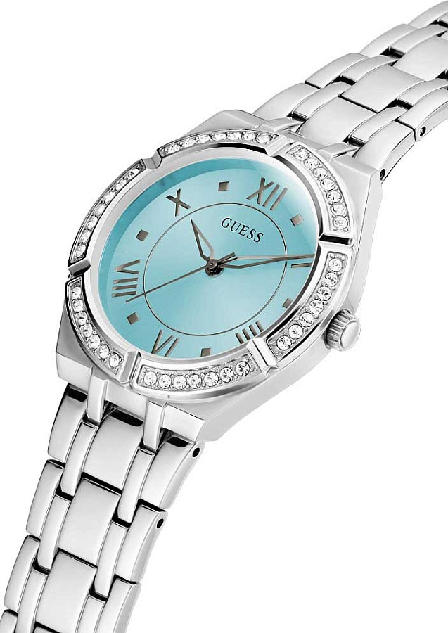 Часы Guess GW0033L7 — кварцевые, металл сталь