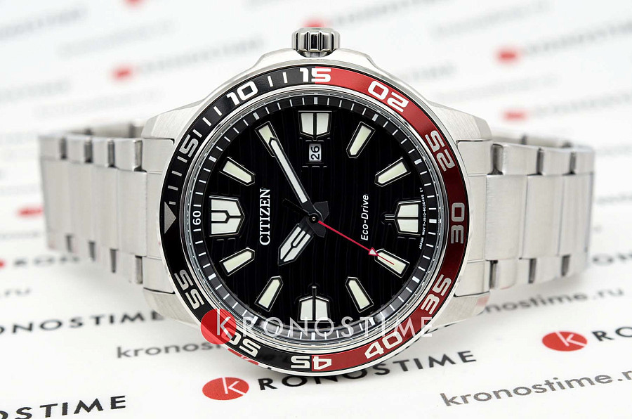 Часы Citizen AW1527-86E — кварцевые, металл сталь