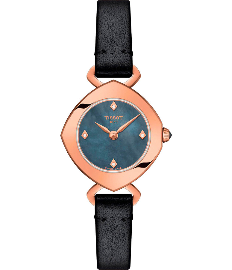 Часы Tissot Femini-T T113.109.36.126.00 — женские, перламутровый