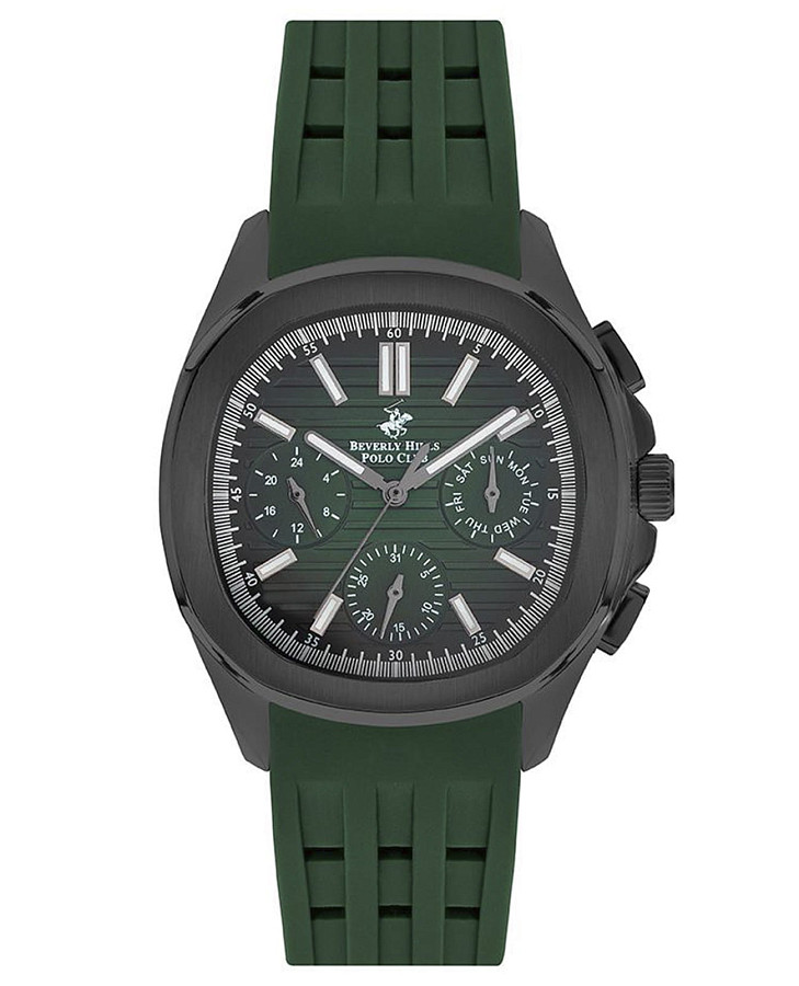 Часы Beverly Hills Polo Club BP3211X.377 — мужские, зеленый