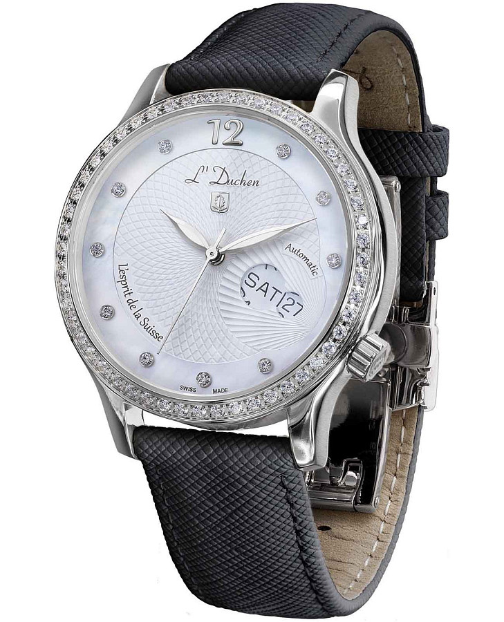 Часы L'Duchen Coquille D 713.11.33 — механические, металл сталь