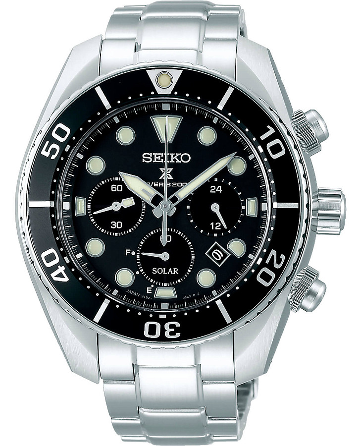 Часы Seiko Prospex SSC757J1 — мужские, черный