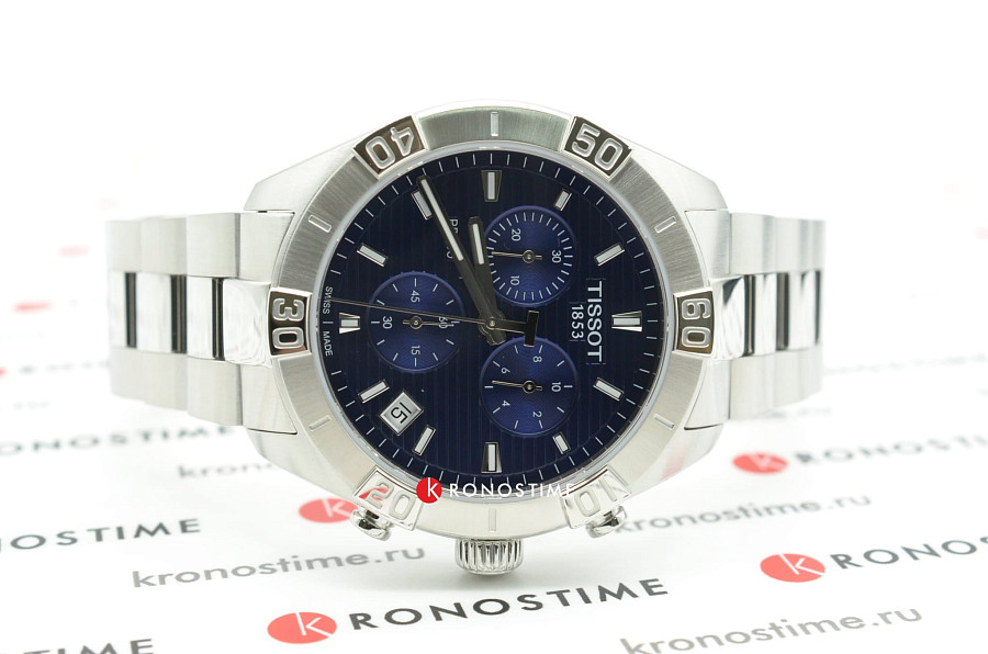 Часы Tissot PR 100 Sport Gent Chronograph T101.617.11.041.00 — Швейцария, мужские