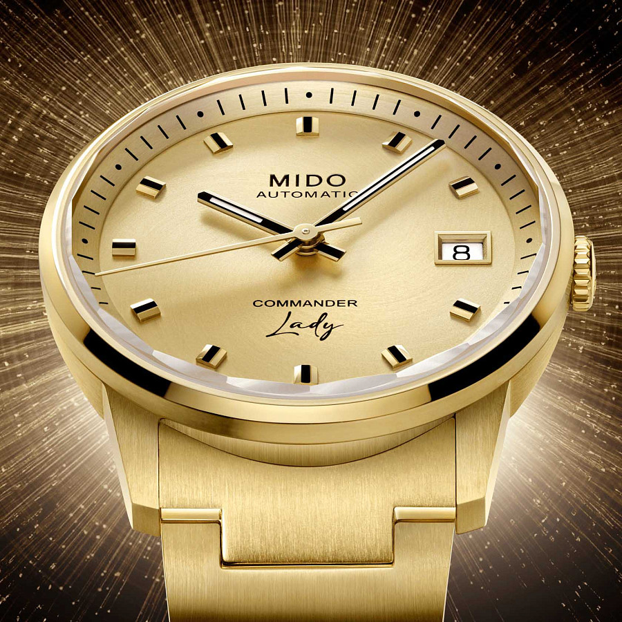 Часы Mido Commander Lady M021.207.33.021.00 — артикул M0212073302100