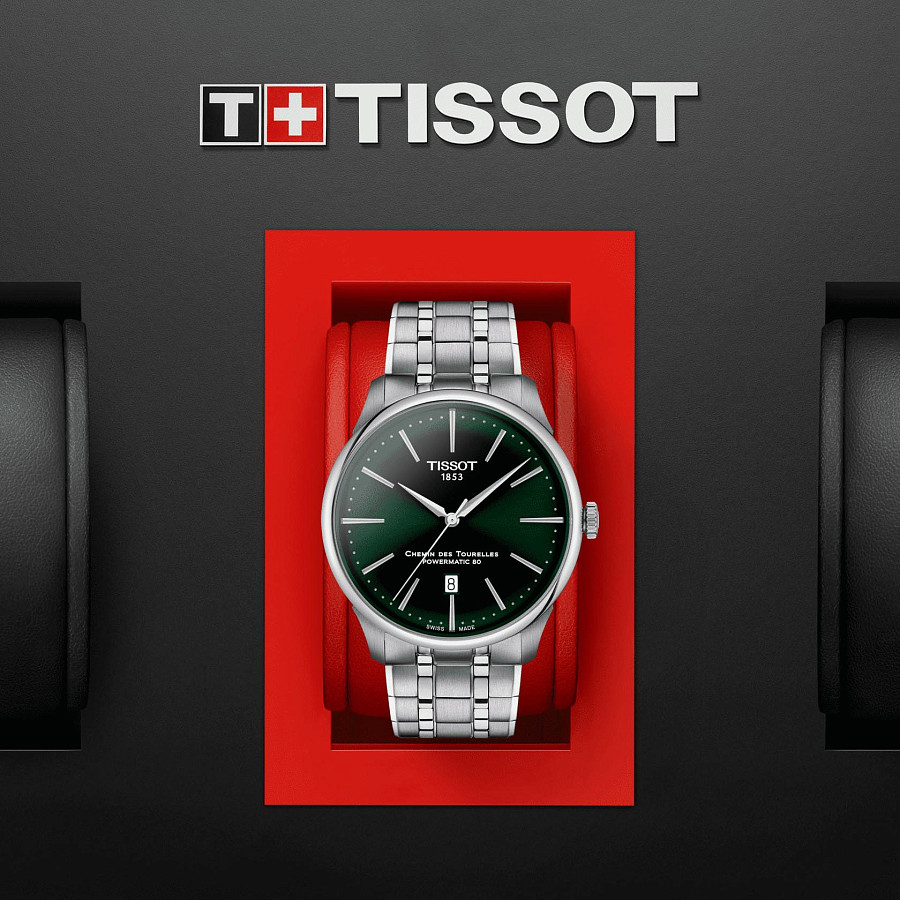 Часы Tissot Chemin des Tourelles Powermatic 80 T139.407.11.091.00 — артикул T1394071109100