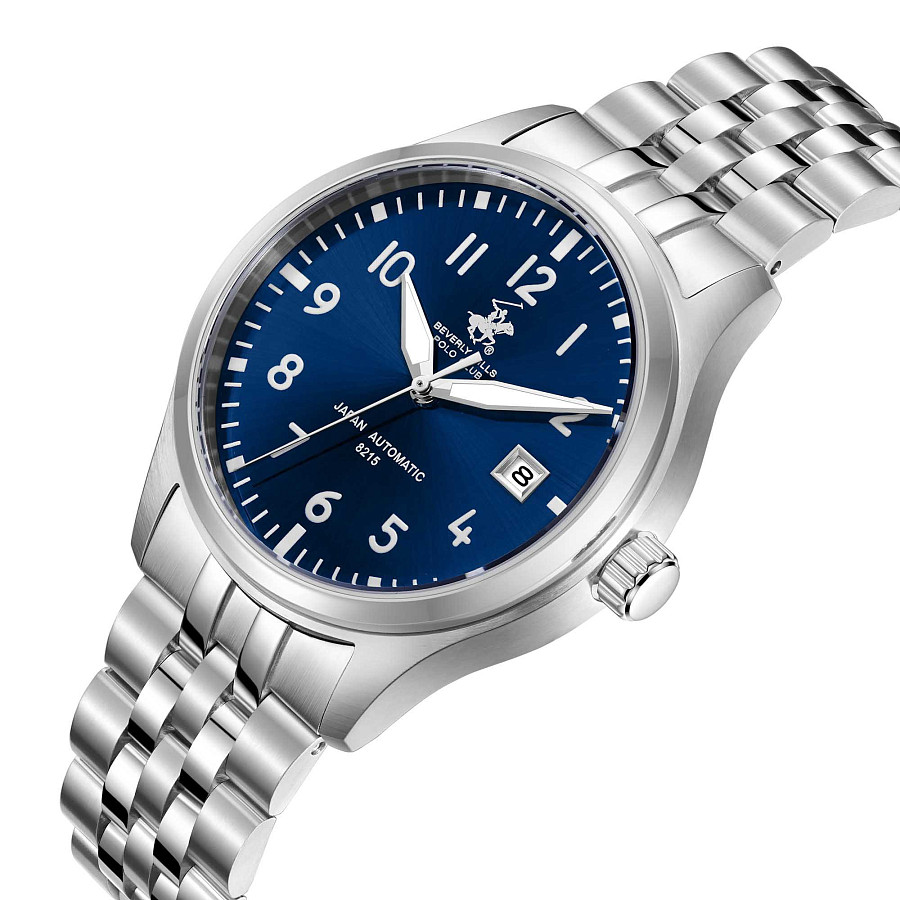 Часы Beverly Hills Polo Club BP3900X.390 — механические, сталь металл