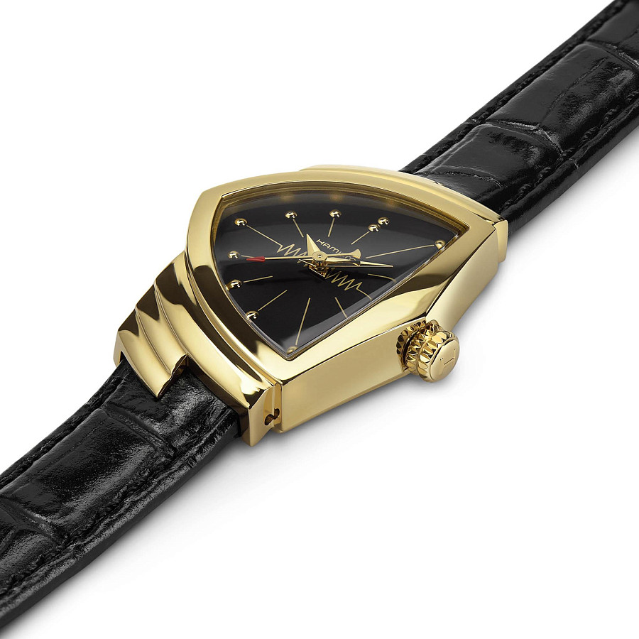 Часы Hamilton Ventura Quartz H24101731 — кварцевые, сталь