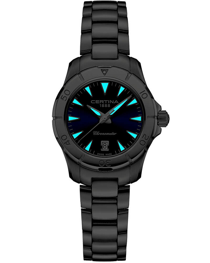 Часы Certina DS Action Lady C032.951.11.041.00 — кварцевые, сталь металл