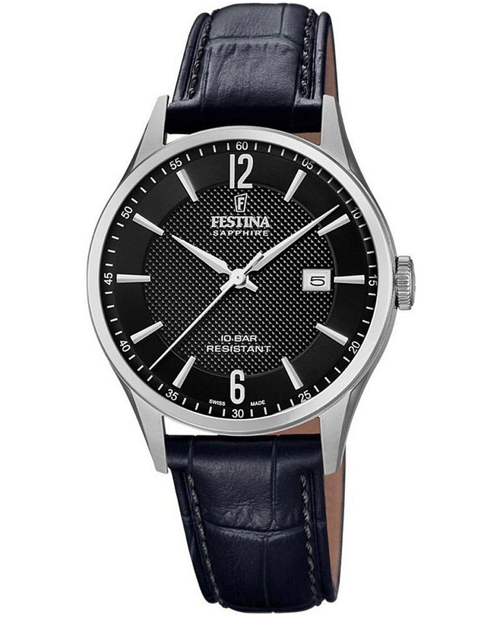 Часы Festina Classics F20007/4 — мужские, черный