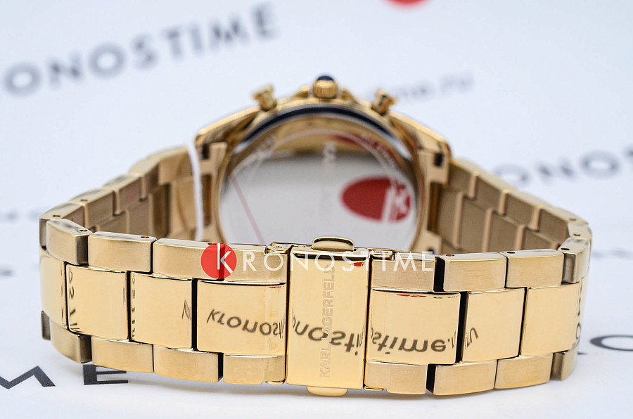 Часы Karl Lagerfeld Round Essentials R0553101502 — нержавеющая сталь с ip-покрытием, женские