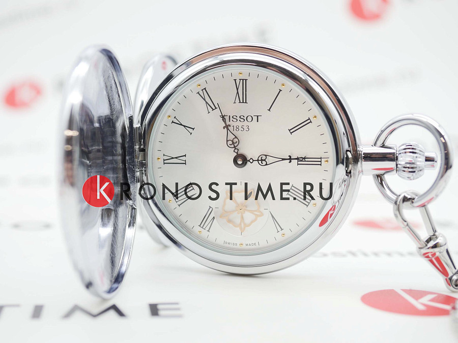Часы Tissot Double Savonnette Mechanical T865.405.99.038.00 — мужские, механические