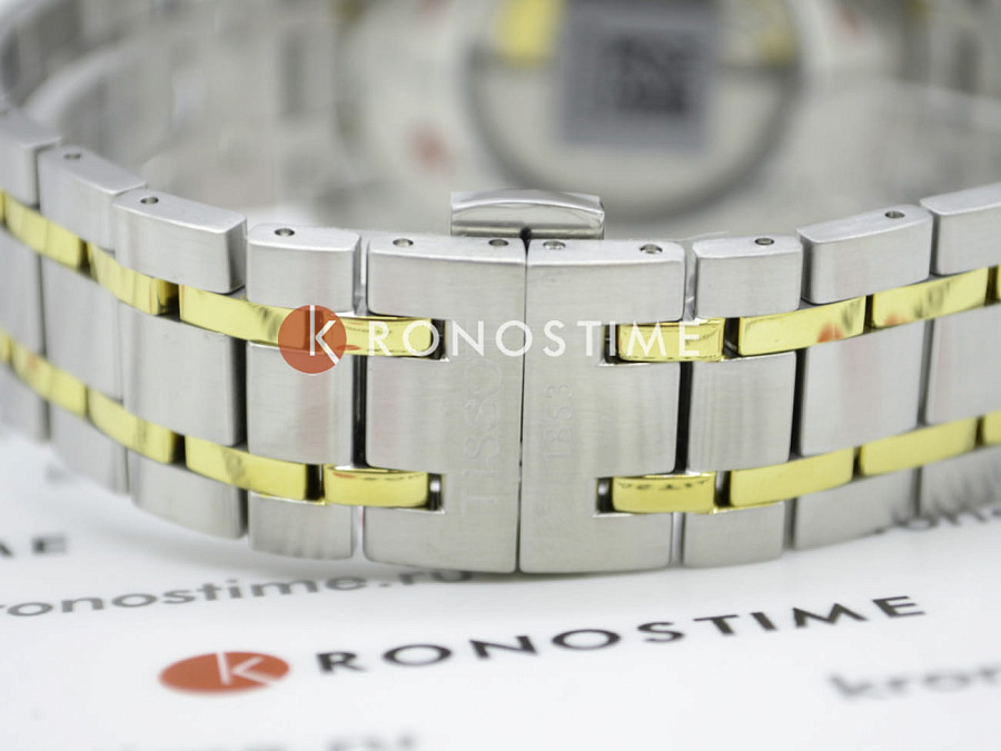 Часы Tissot Chemin des Tourelles COSC T099.408.22.038.00 — мужские, сталь c pvd покрытием