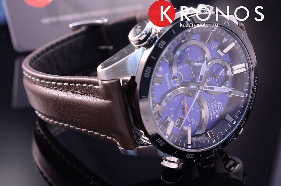 Часы Casio Edifice EQB-501XBL-2A — кварцевые, сталь