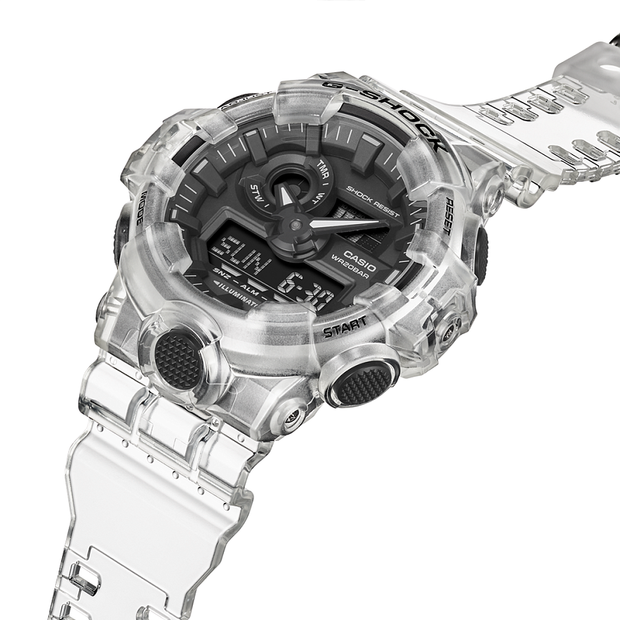 Часы Casio G-Shock GA-700SKE-7A — мужские, пластик