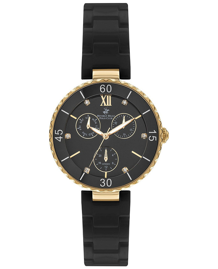 Часы Beverly Hills Polo Club BP3364X.151 — женские, черный