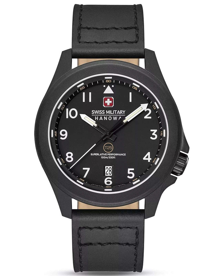 Часы Swiss Military Hanowa SMWGB0005241 — мужские, черный