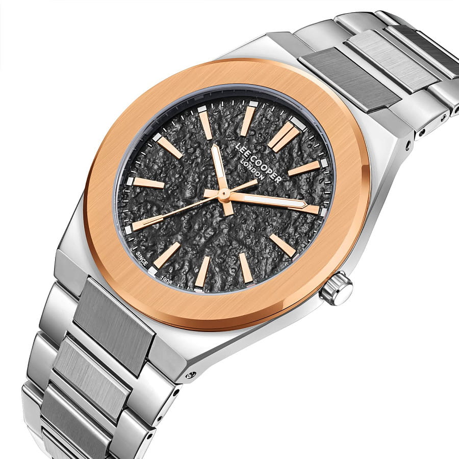 Часы Lee Cooper LC08054.560 — кварцевые, металл суперметалл