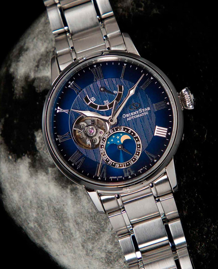 Часы Orient Star RE-AY0103L (RK-AY0103L) — нержавеющая сталь, мужские