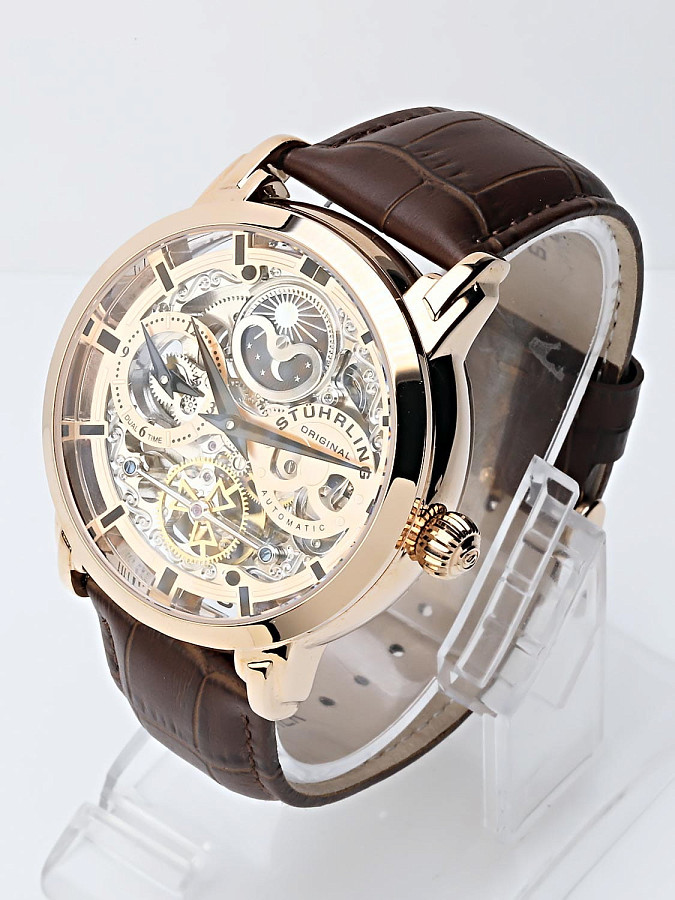 Часы Stuhrling Legacy 3924.3 — кожаный, мужские