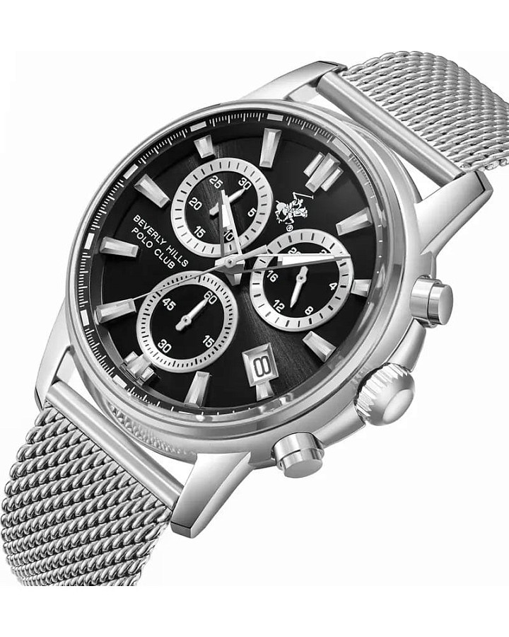 Часы Beverly Hills Polo Club BP3647X.350 — кварцевые, сталь металл