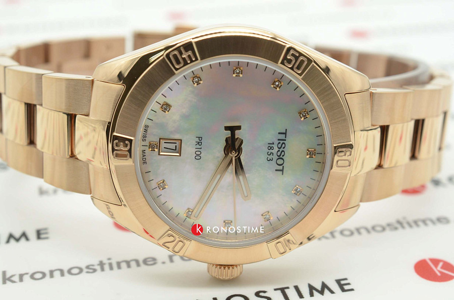 Часы Tissot PR 100 Sport Chic T101.910.33.116.00 — Швейцария, кварцевые