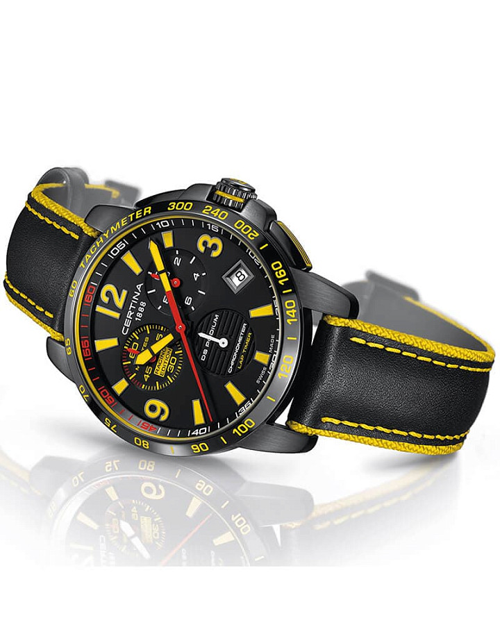 Часы Certina DS Podium Chronograph Lap Timer C034.453.36.057.10 — сталь металл, Швейцария