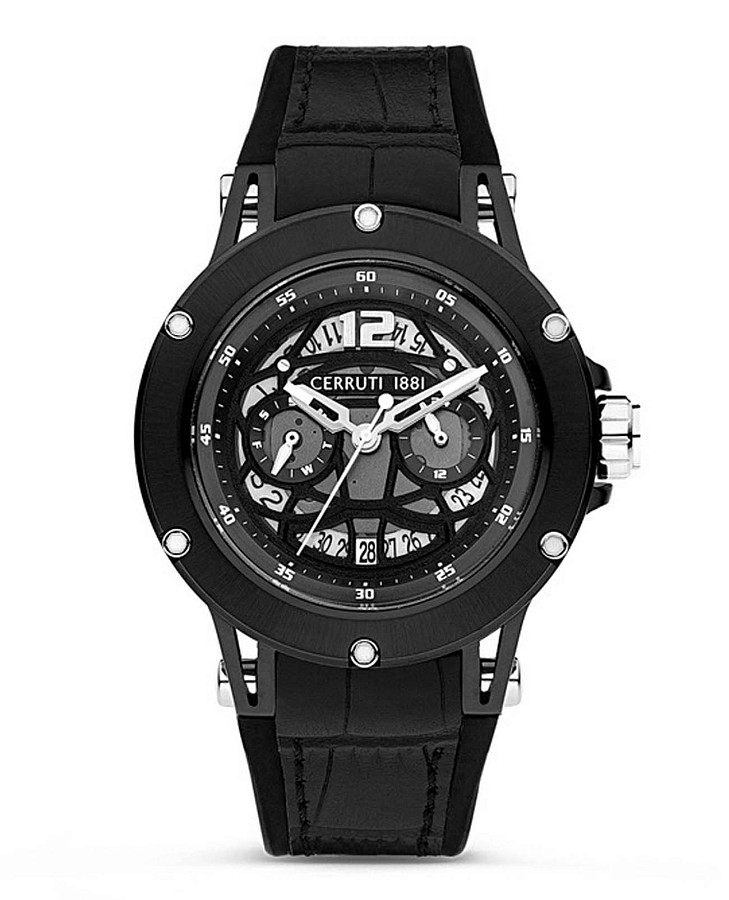 Часы Cerruti 1881 Velletri CIWGQ2224803 — мужские, черный