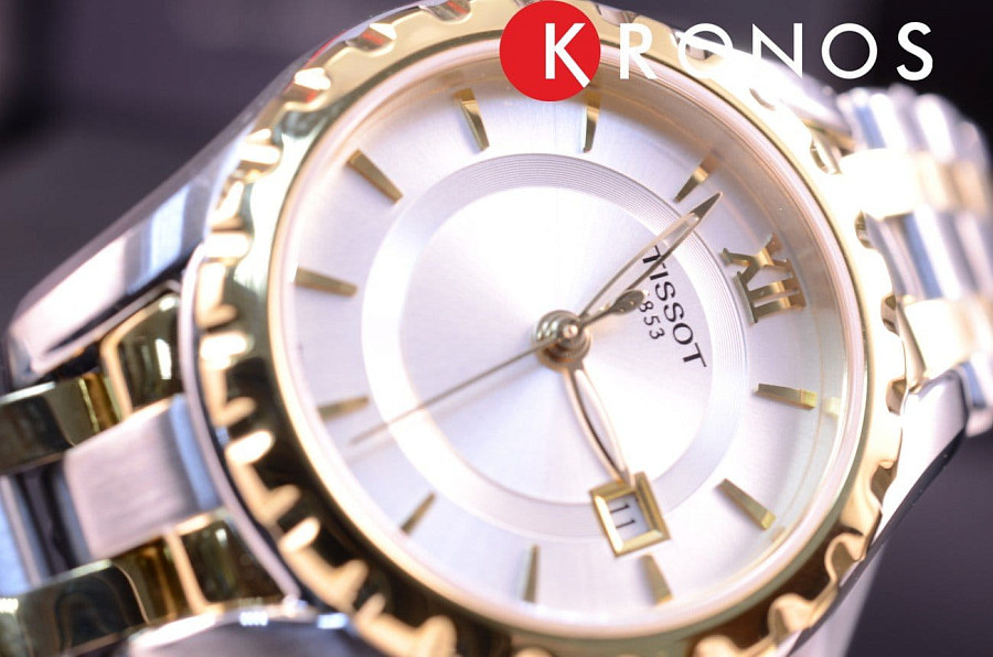 Часы Tissot Small Lady T072.010.22.038.00 — сталь c pvd покрытием, женские