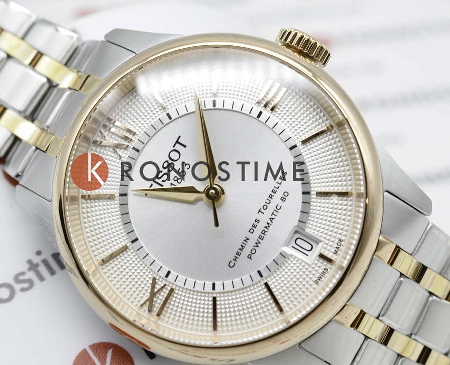 Часы Tissot Chemin des Tourelles Powermatic 80 T139.207.22.038.00 — Швейцария, женские