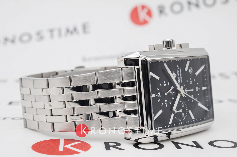 Часы Greenwich Galeon Chrono GW 553.10.11 — сталь металл, США