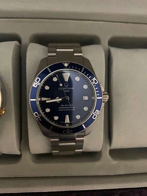 Фото покупателя: Швейцарские механические наручные часы Certina DS Action Diver Powermatic C032.807.11.041.00 с хронографом