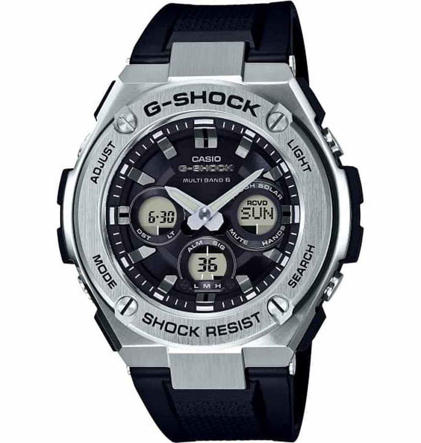 Часы Casio G-Shock GST-W310-1A — мужские, черный