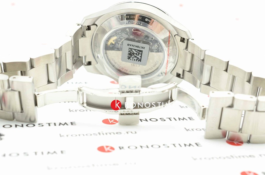 Часы Tissot V8 Swissmatic T106.407.11.051.00 — черный, сталь металл