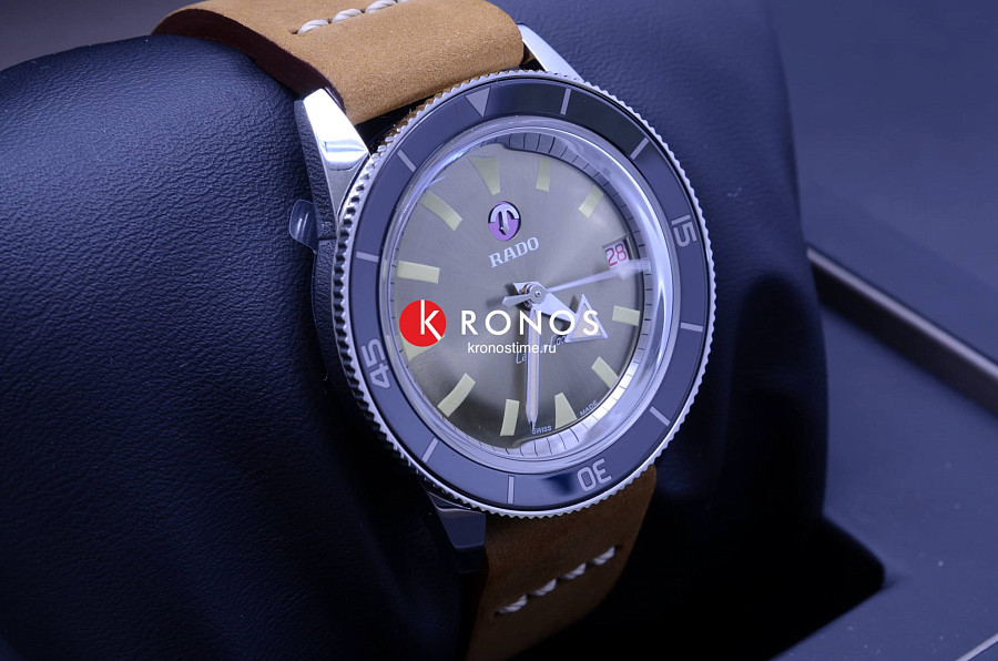 Часы Rado Captain Cook Automatic R32500315 — мужские, кожаный