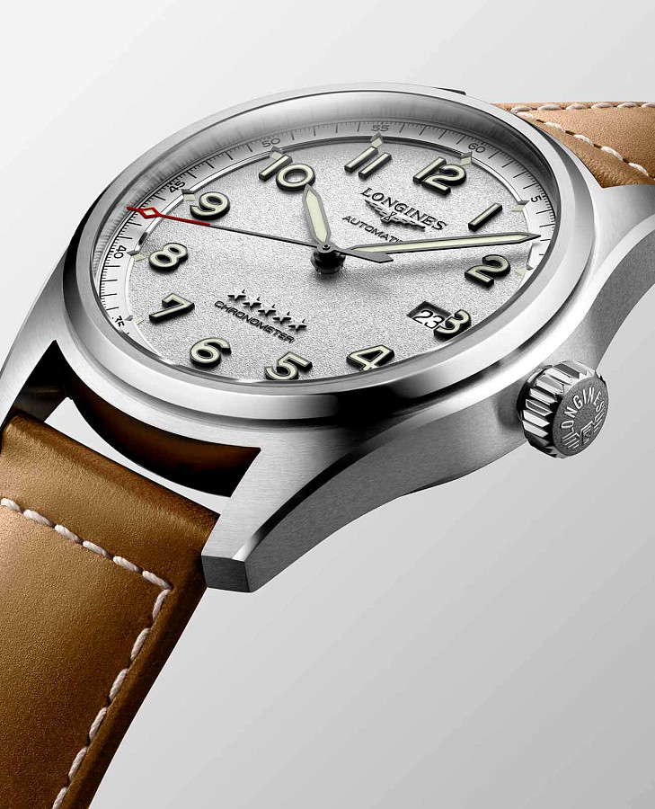 Часы Longines Spirit L3.811.4.73.2 — Швейцария, механические