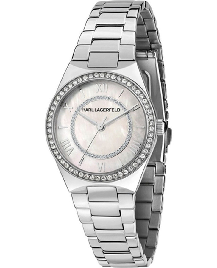 Часы Karl Lagerfeld Hamburg R0553105506 — женские, перламутровый