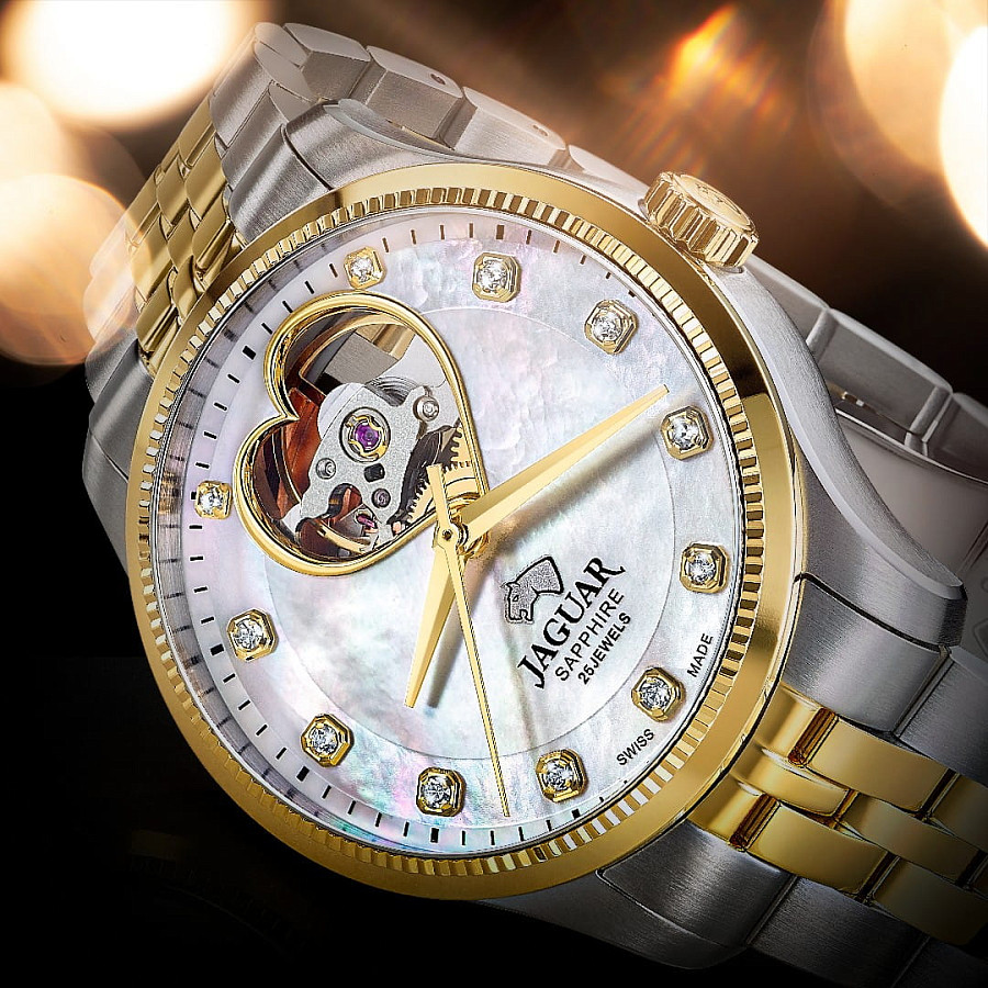 Часы Jaguar Automatic Open Heart J995/1 — артикул J995/1