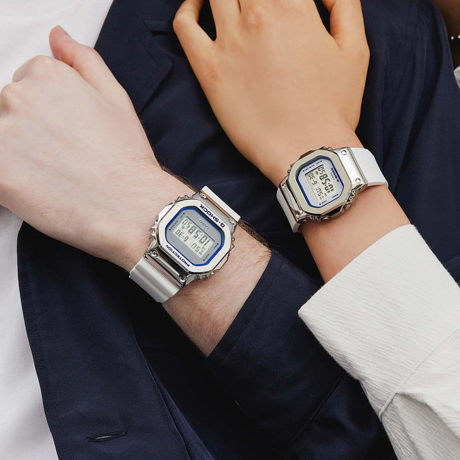 Часы Casio G-Shock GM-S5600LC-7DR (GM-S5600LC-7) — сталь металл пластик, Япония
