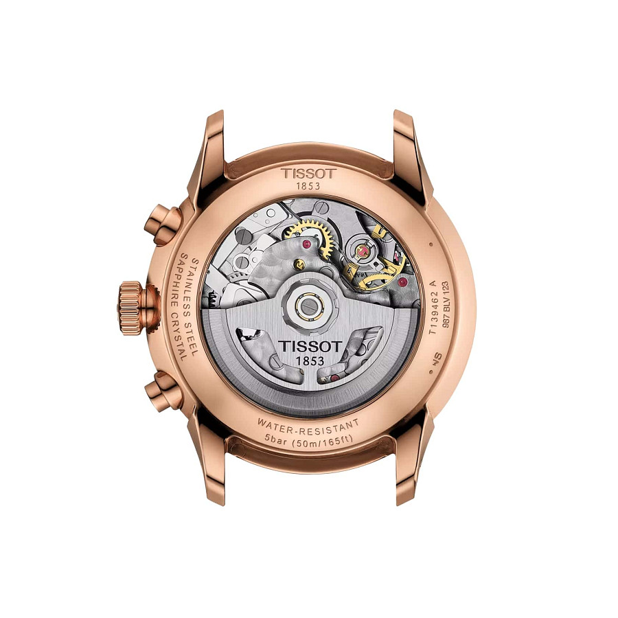Часы Tissot Chemin des Tourelles Automatic Chronograph T139.462.36.298.00 — мужские, черный