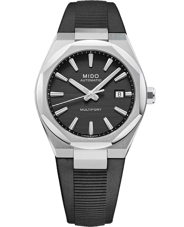 Часы Mido Multifort 8 One Crown M055.507.17.051.00 — мужские, черный