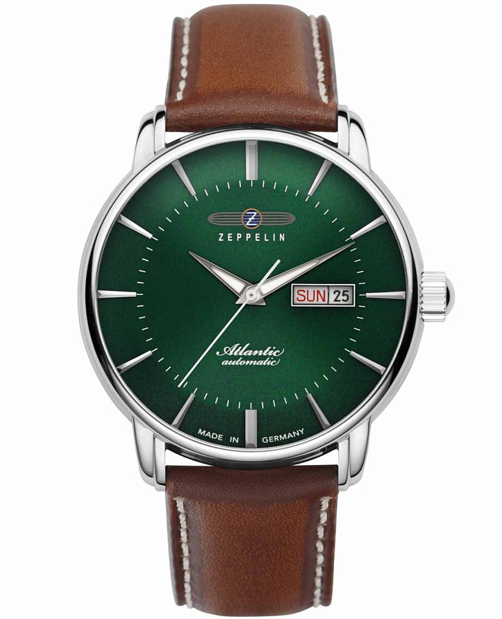 Часы Zeppelin Atlantic 84664 — мужские, зеленый