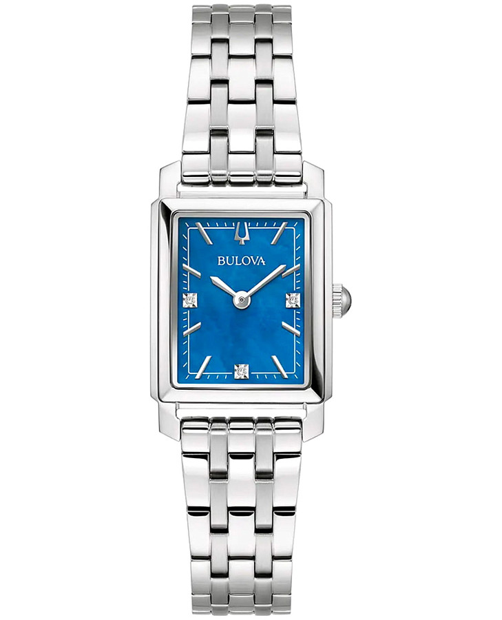 Часы Bulova Sutton 96P245 — женские, синий