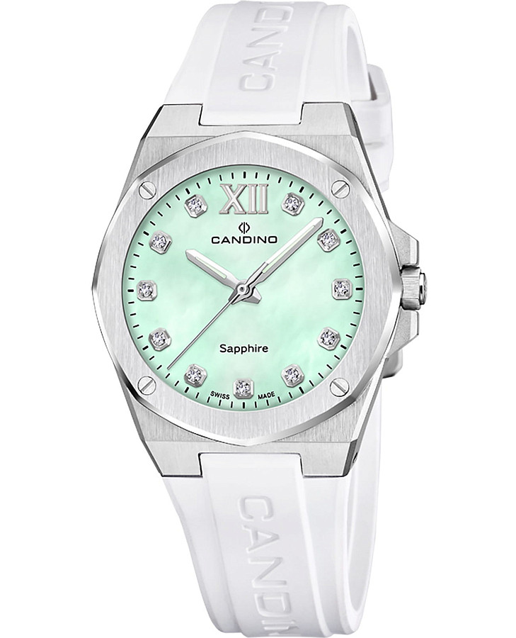Часы Candino Lady Elegance C4777/9 — женские, зеленый