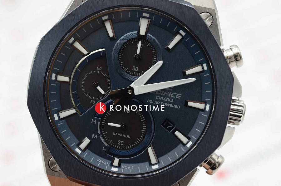 Часы Casio Edifice EFS-S570DB-2AUDF (EFS-S570DB-2A) — кварцевые, металл сталь