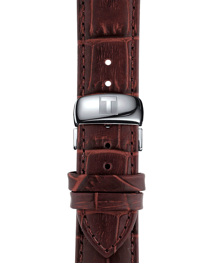 Часы Tissot Tradition GMT T063.639.16.037.00 — кварцевые, металл сталь